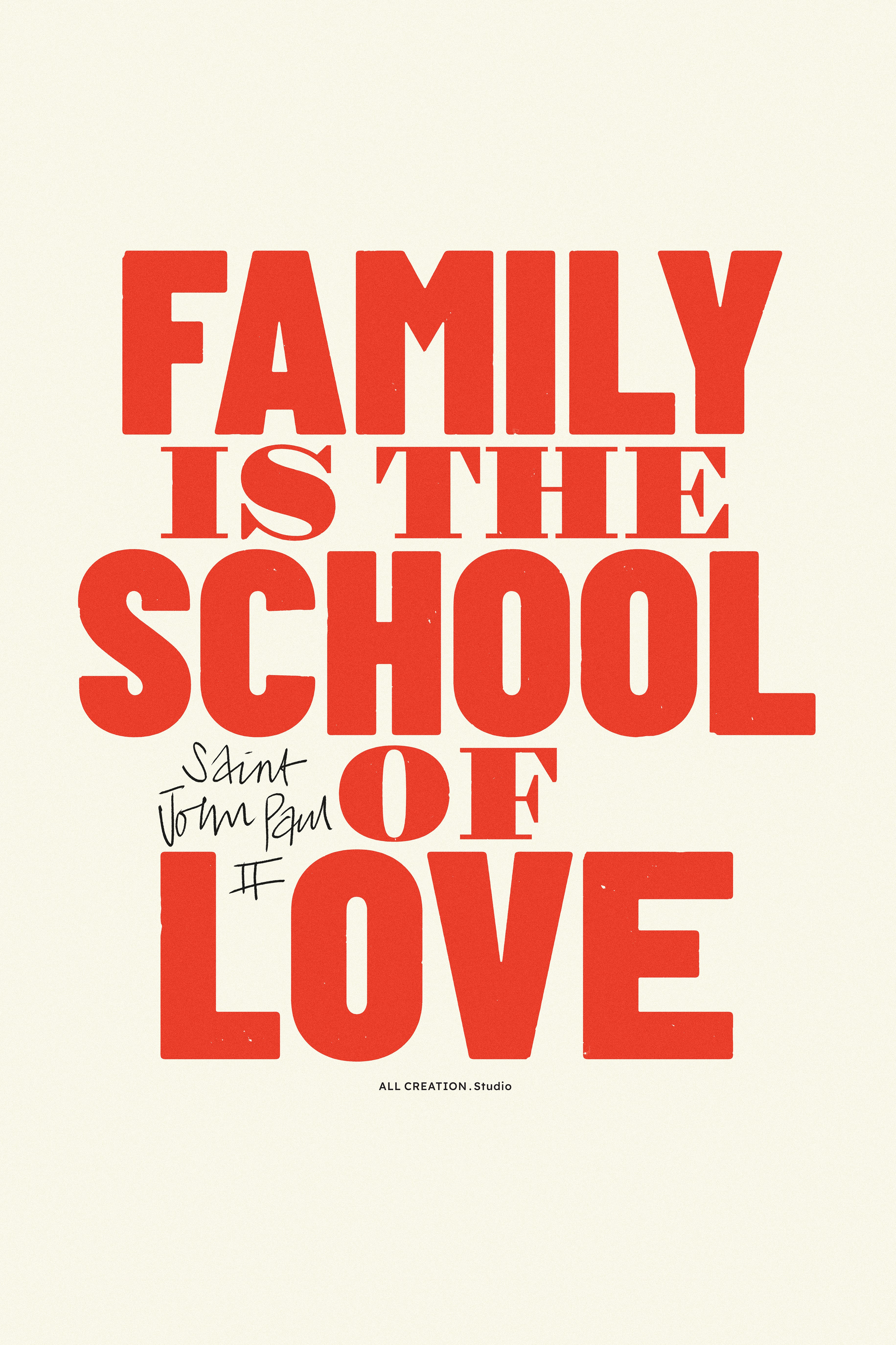 School of Love – Fine art print