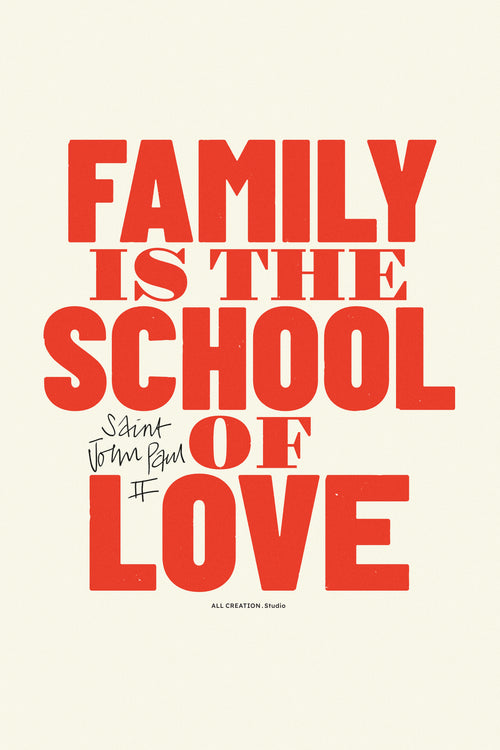 School of Love – Fine art print