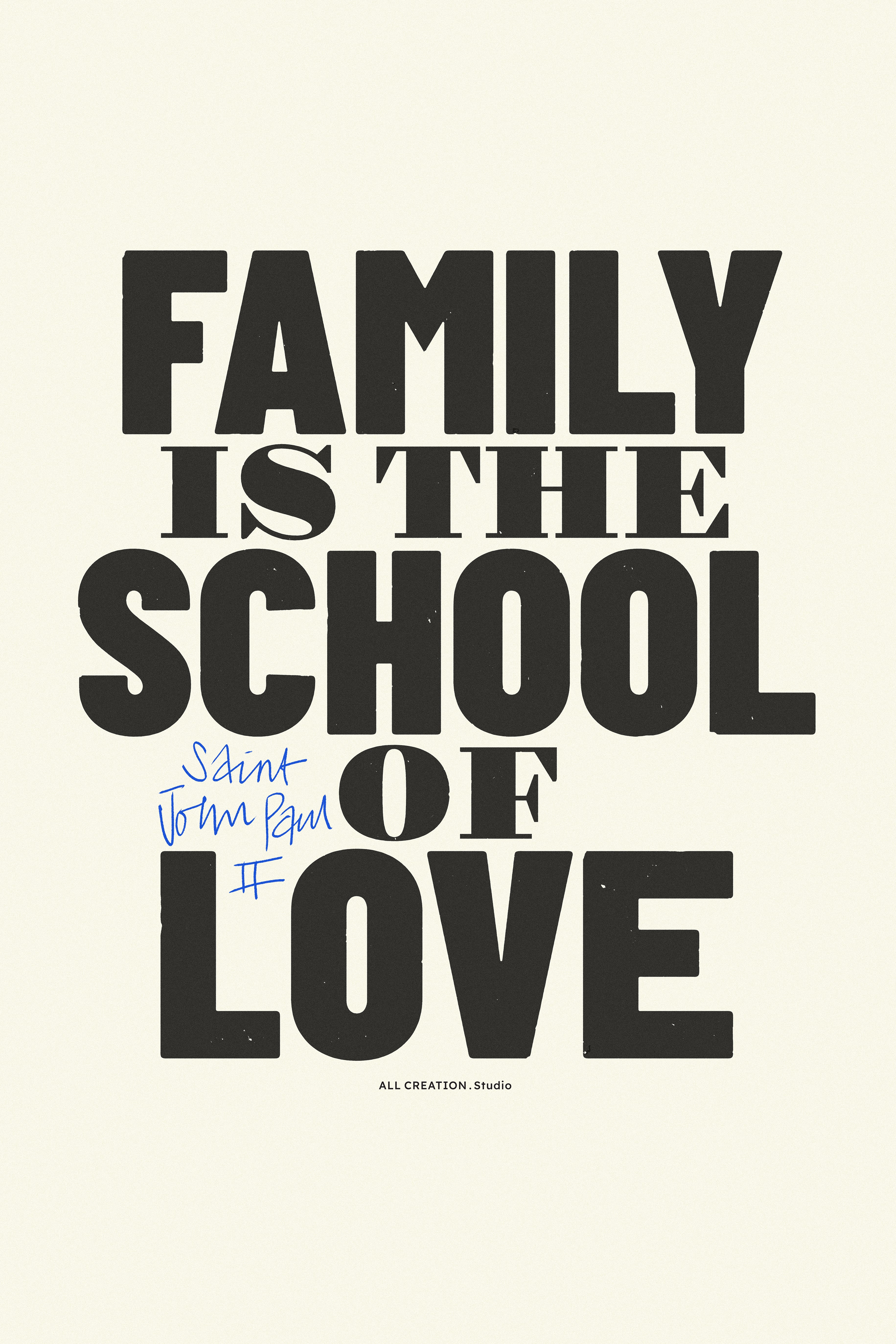 School of Love – Fine art print