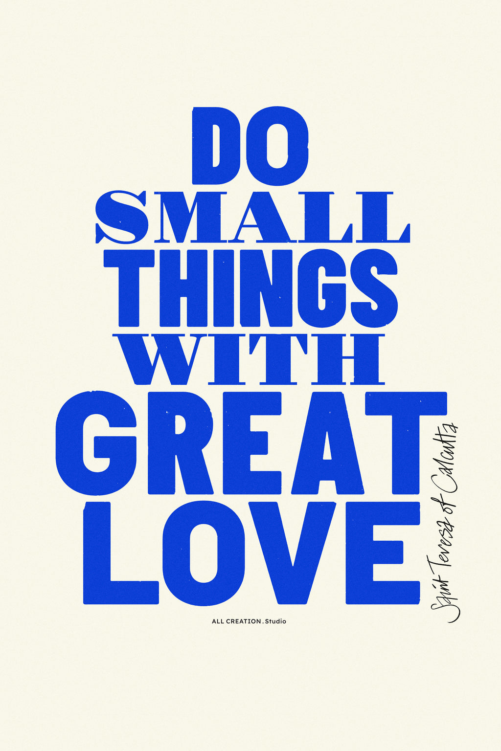 With great Love – Fine art poster