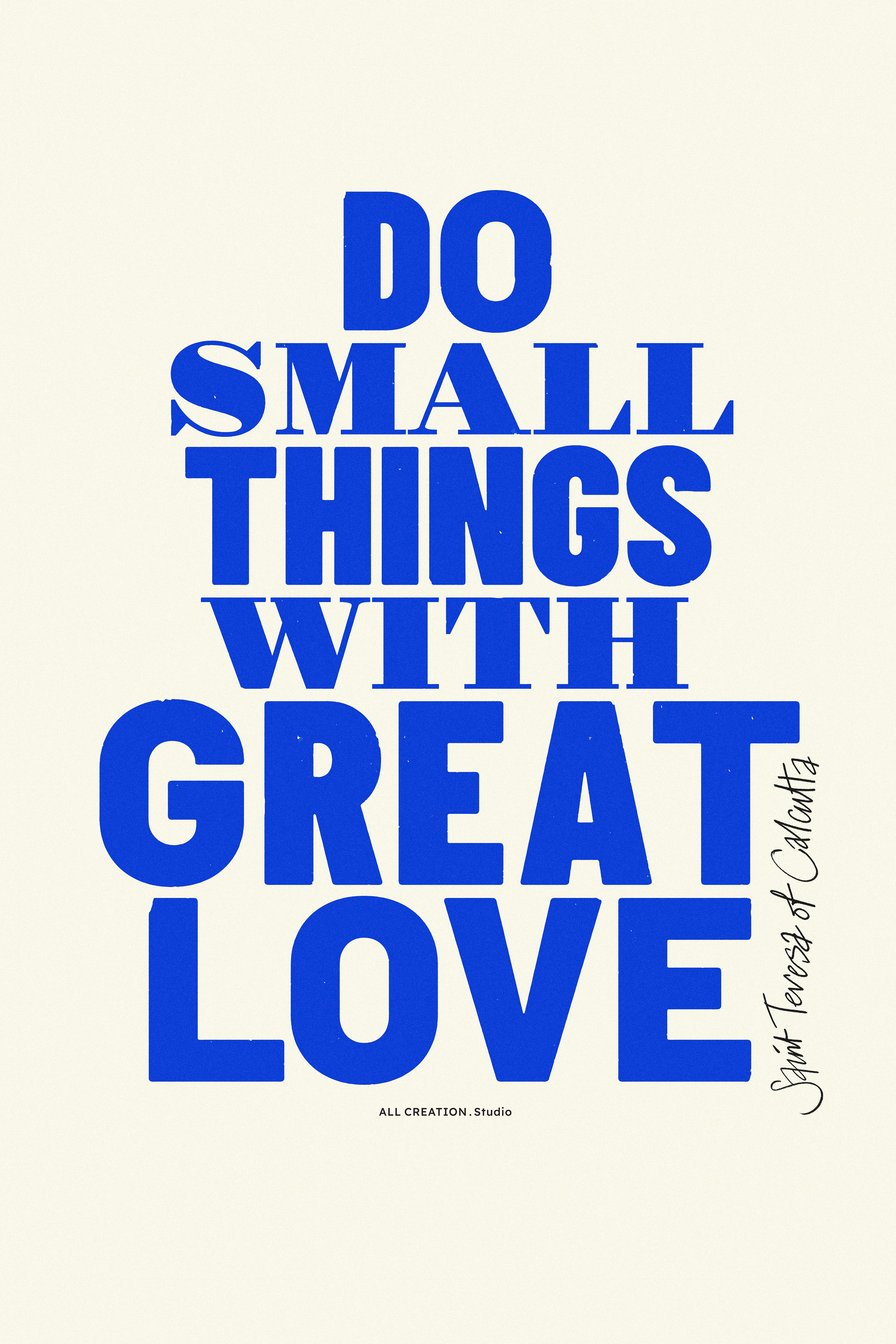 With great Love – Fine art poster