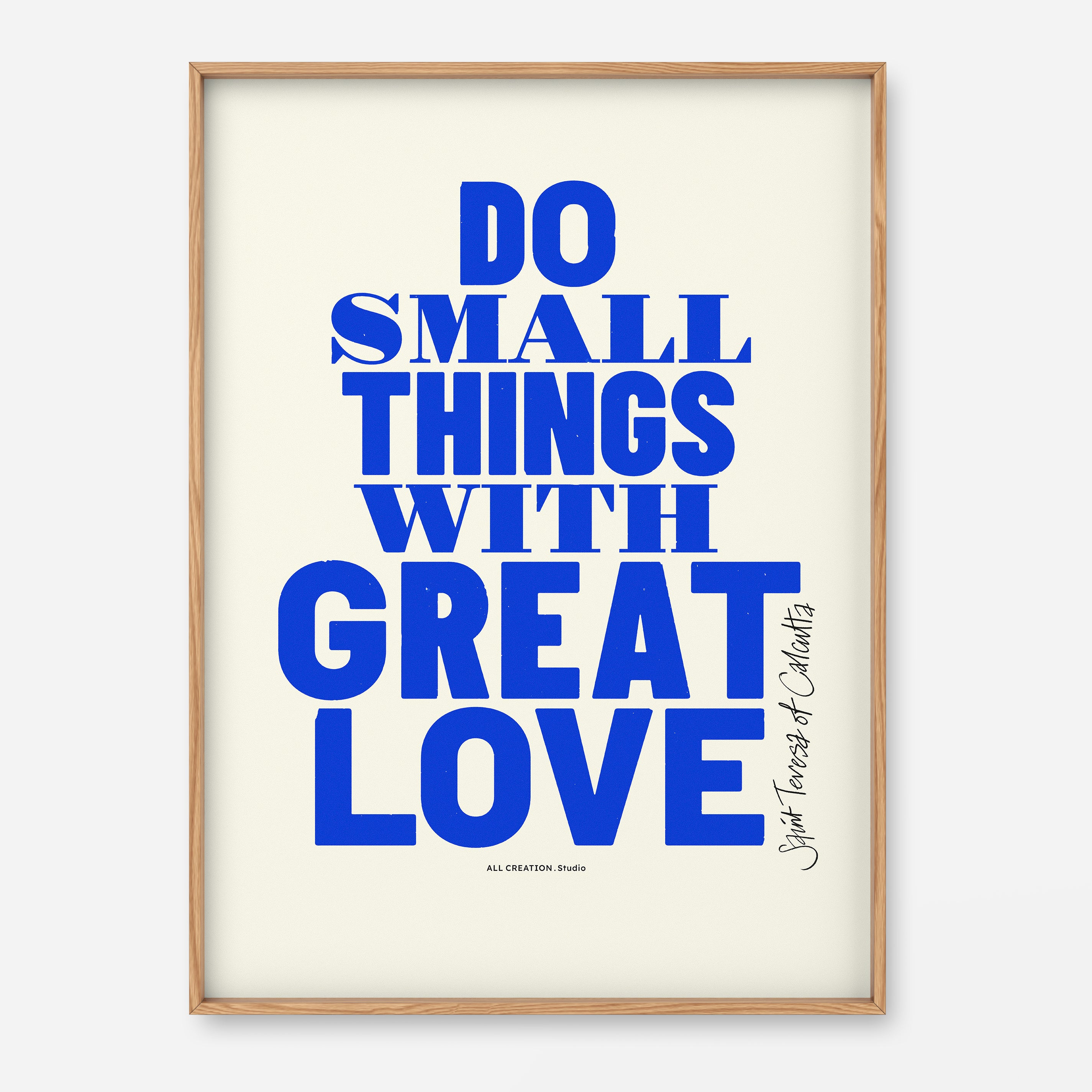 With great Love – Fine art poster